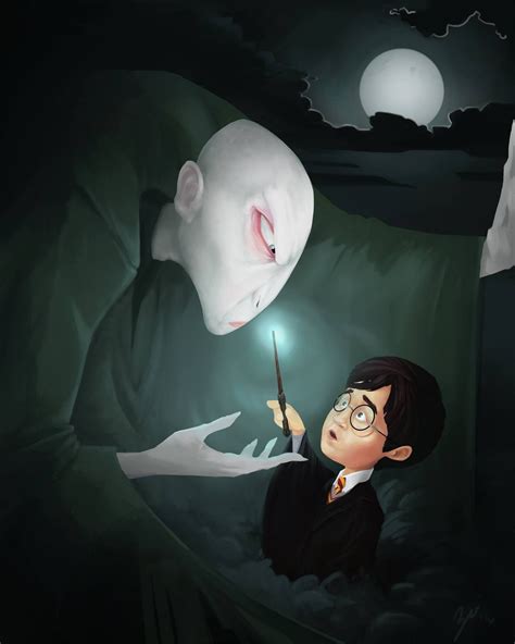 Artstation Voldemort And Harry
