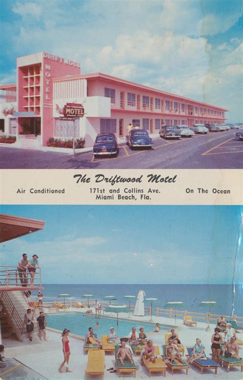 The Cardboard America Motel Archive Driftwood Motel Miami Beach Florida