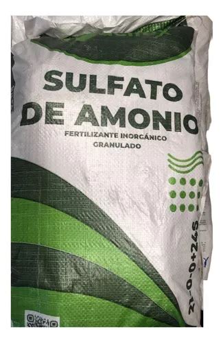 Fertilizante Granulado Pacifex Sulfato De Amonio 25 Kg Envío gratis