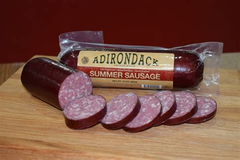 Adirondack Summer Sausage River Rat Cheese