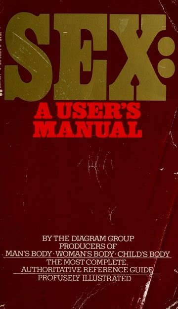 Sex A Users Manual Diagram Group Free Download Borrow And Streaming Internet Archive