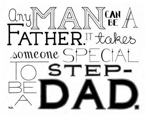 Step Dad Artwork Fathers Day Art Print For Step Dad Word Art Father