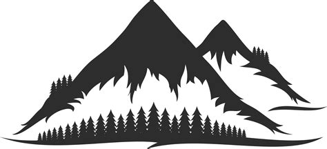 Mountain Svg Bundle Files Png Epr Cdr Dxf Mountains Cricut Etsy My