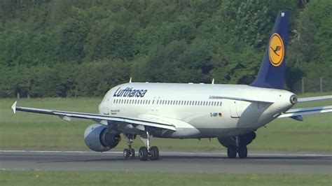 Lufthansa Airbus A320 D Aipf Takeoff Hamburg Airport Youtube