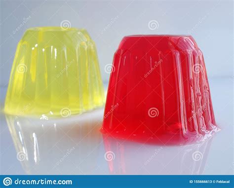 Sweet Jelly Pudding Stock Image Image Of Background 155666613