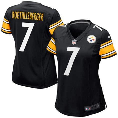 Outerstuff nfl pittsburgh steelers ben rothlisberger infants game day jersey. Nike Ben Roethlisberger Pittsburgh Steelers Women's Black ...
