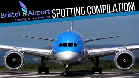 Bristol Airport Spotting Arrivals And Departures Youtube