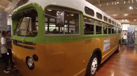 Rosa Parks Bus At The Henry Ford Museum Youtube