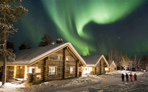 Winter Wilderness Northern Lights Activity Holiday At Nellim In Finnish