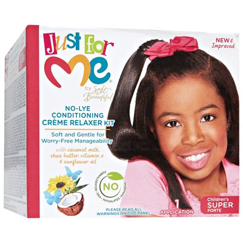For example, do not use a product for extra coarse hair on soft hair with loose curls. Soft & Beautiful No Lye Super Relaxer Kit