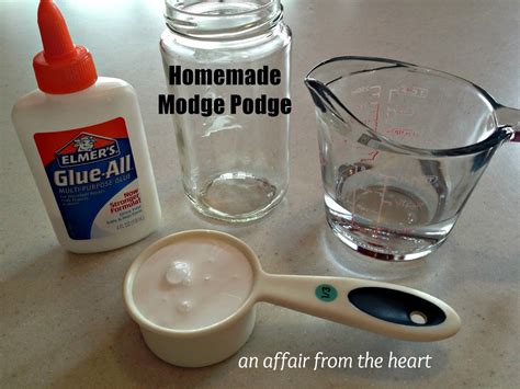 How to glue a puzzle with modge podge. How to Make: Homemade Modge Podge | An Affair from the Heart