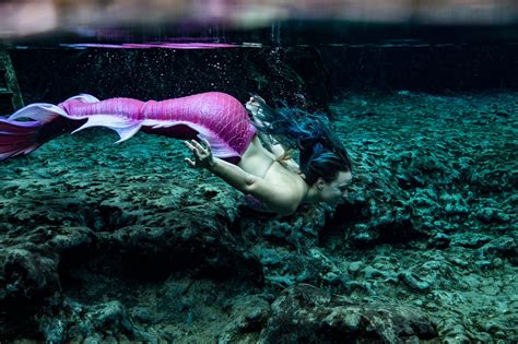 Where Mermaids Play, a Nasty Water Fight - The New York Times
