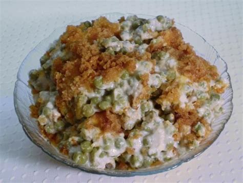 A casserole is the epitome of comfort food: Green Pea Casserole | Recipe | Asparagus casserole, Food, Food recipes