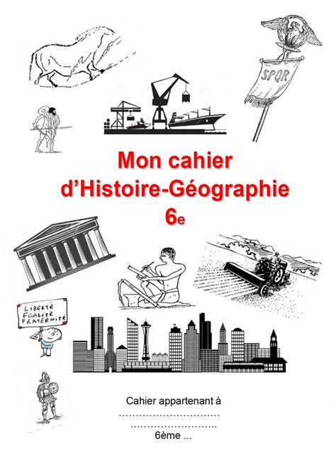 Page De Garde Histoire Geographie Eme La Galerie
