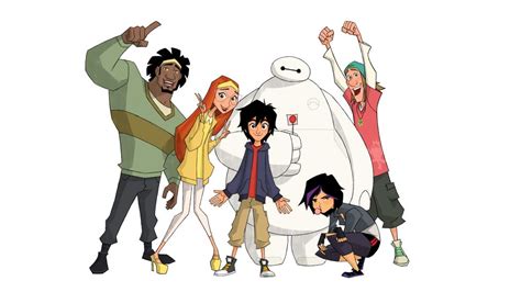 Big Hero 6 Series Comes To Disney Xd In 2017 With The Movie S Original Cast Members