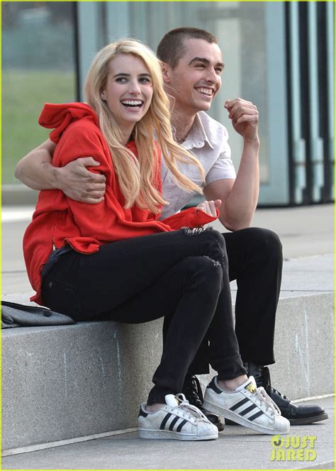 Emma Roberts Dave Franco Get Passionate On Nerve Set Photo Photo Gallery Just