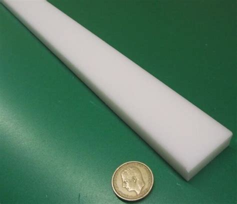 Delrin Acetal Bar 12 500 Thick X 150 Wide X 48 Long White Ebay