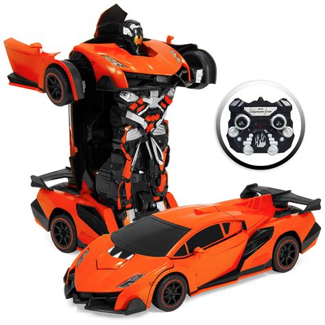 Best Choice Products 116 Scale Transforming Rc Remote Control Robot