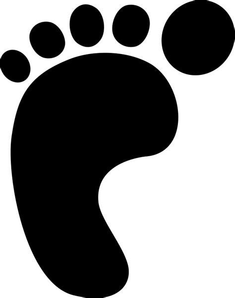 Free Outline Of Footprint Download Free Outline Of Footprint Png