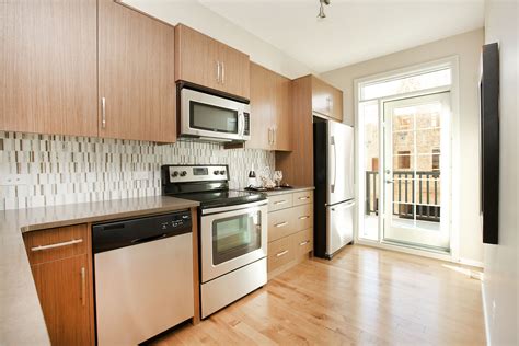 We did not find results for: Modern kitchen with flat panel cabinetry, brushed chrome ...