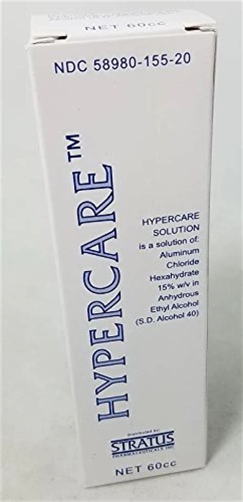Hypercare 15 Antiperspirant 60ml Roll On Deodorant Otc Strength Exp