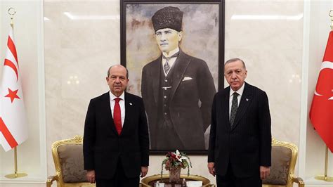 Erdoğan KKTC Cumhurbaşkanı Tatar İle Bir Araya Geldi Medyafaresi