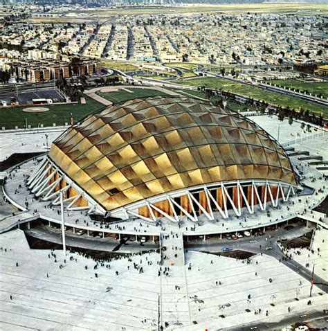 Palacio De Los Deportes Mexico City Designed By Félix Candela