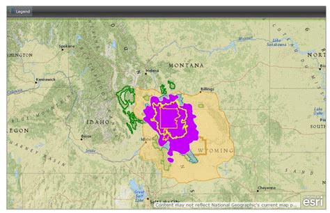 Interagency Grizzly Bear Study Team Boundary Map