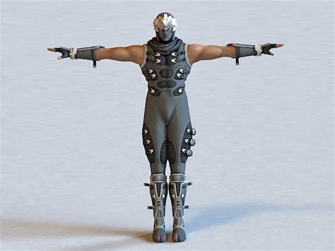 Ninja Assassin 3d Model 3ds Maxobject Files Free Download