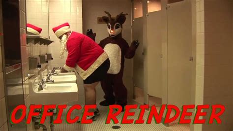 Merry Christmas Office Reindeer Youtube