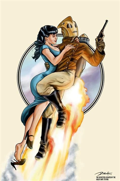 The Rocketeer By Dave Stevens Dieselpunk Comic Books Art Comic Art