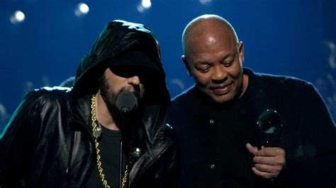Eminem Inducted Into Rock And Roll Hall Of Fame By Dr Dre Hiphopdx