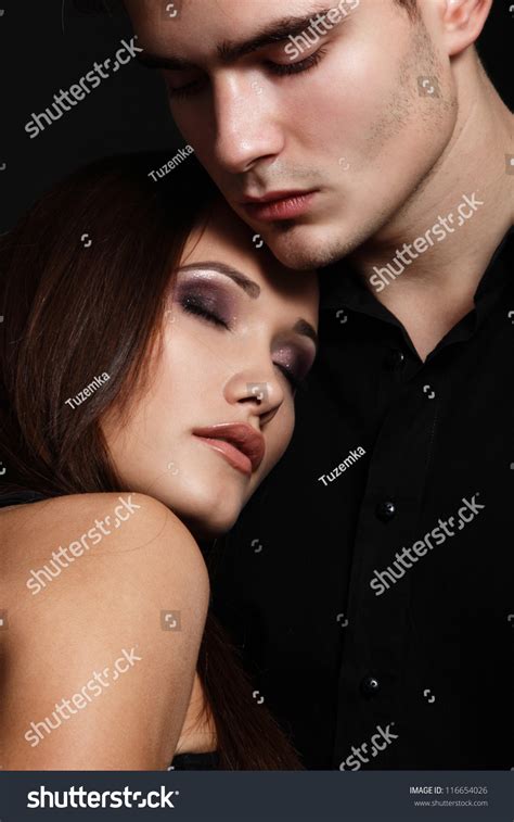 Sexy Couple Beautiful Young Female Male Foto Stock 116654026 Shutterstock