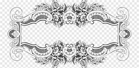 Baroque Border Pattern