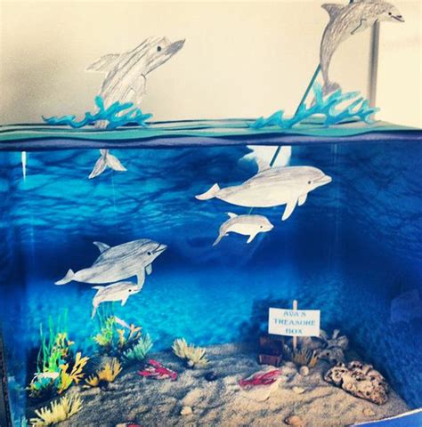 Sea Diorama Ideas Underwater Diorama Diorama Kids Ocean Diorama