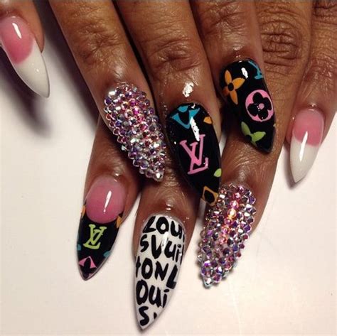 Louis Vuitton nails | Louis vuitton nails, Nails, Stiletto ... Polyimide there are 42 suppliers who sells acrylic nails design ideas on alibaba.com, mainly located in asia.
