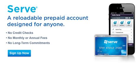 American express describes the serve prepaid card as …a safe and highly flexible alternative to i signed up with amex serve and waited a long time for my card to arrive. Serve from American Express: The Card for Everyone. | | Faux Society