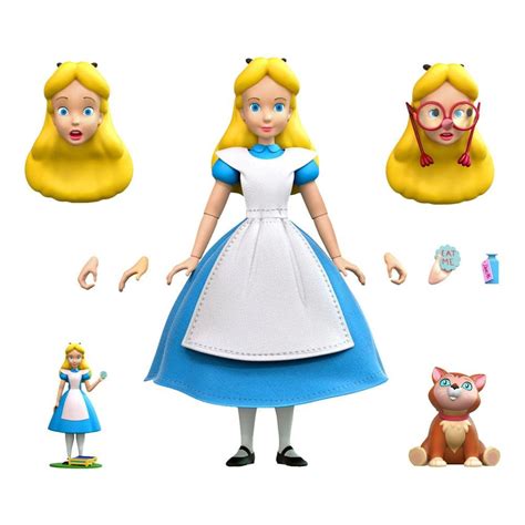 Alice In Wonderland Disney Ultimates Action Figure Alice 18 Cm The