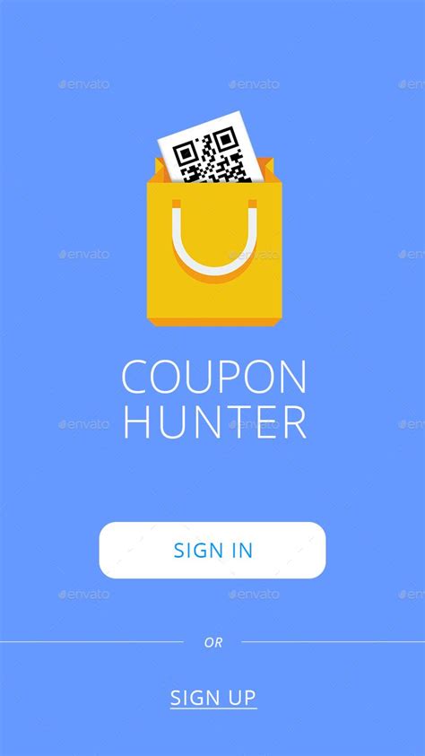 Use coupons to save on hotels and other travel services. Coupon Mobile App Template in 2020 | Mobile app templates ...