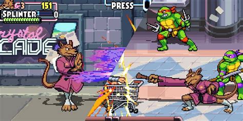 Tmnt Shredders Revenge Gameplay Shows Off Splinters Combat Skills