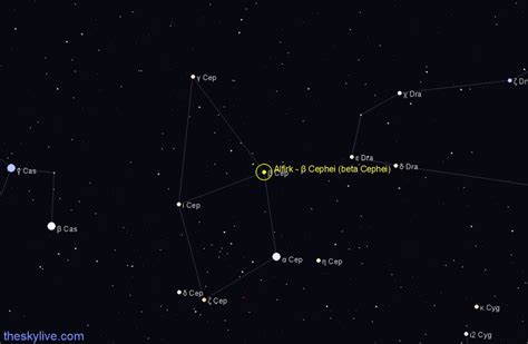 Alfirk β Cephei Beta Cephei Star In Cepheus