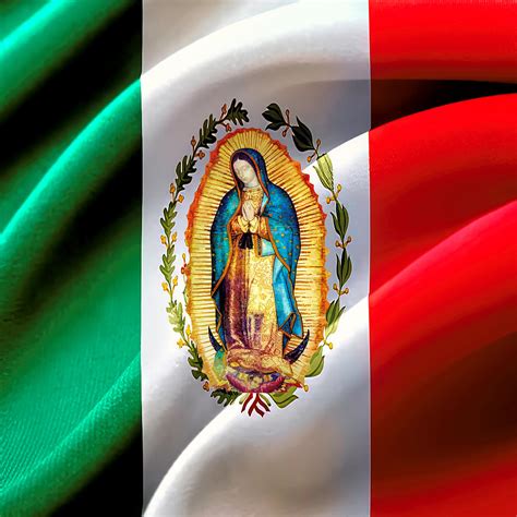 Our Lady Virgin Mary Of Guadalupe Mexico Mixed Media By Guadalupe Pixels Merch