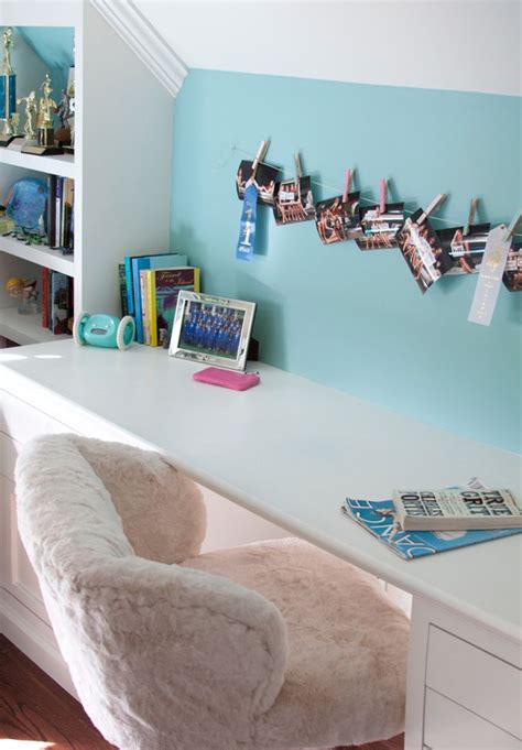 See more ideas about bedroom chair, small chair for bedroom, small bedroom. House of Turquoise: study space! | Room, Cool desk chairs ...