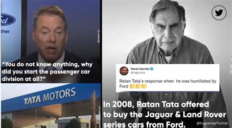 Industrialist Harsh Goenka Shares Story Behind Ratan Tatas Acquisition