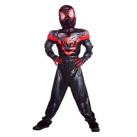 Miles Morales Spider Man Costume For Kids Here Now Dis Merchandise News