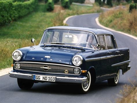 1959–64 Opel Kapitän (P2) My father drove this car when we lived in Bad