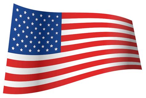 Wave American Flag Transparent Png Stickpng