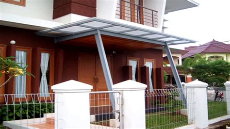 Tak hanya membuat rumah jadi tambah teduh. canopy rumah minimalis terbaru - YouTube