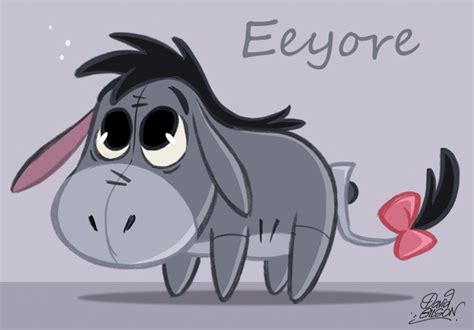 Chibi Disney Eeyore By Princekido On Deviantart