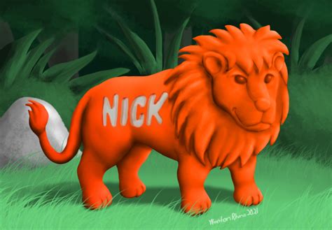 Nick Jr Logo Orange Lion By Wontonrhino On Deviantart